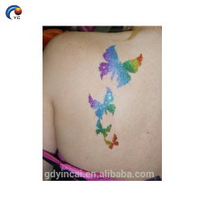 New ideas glitter lips temporary tattoo sticker with high quality